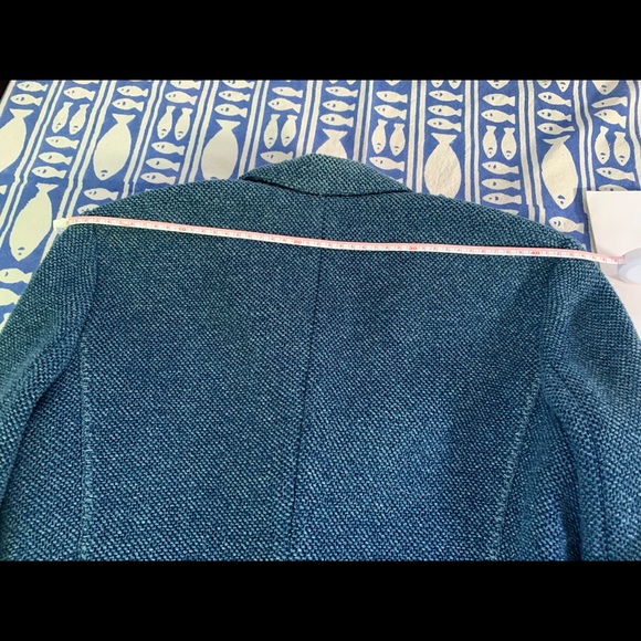 ⭐️ HOST PICK: Hugo Boss Orange fully lined blue jacket. Size 8. - Picture 10 of 12